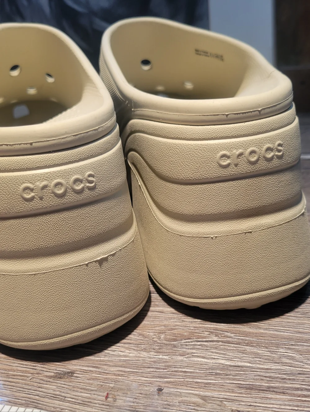 Crocs‎ NWT Siren Clog in the bone colorway Womans Size 11 Mens 9